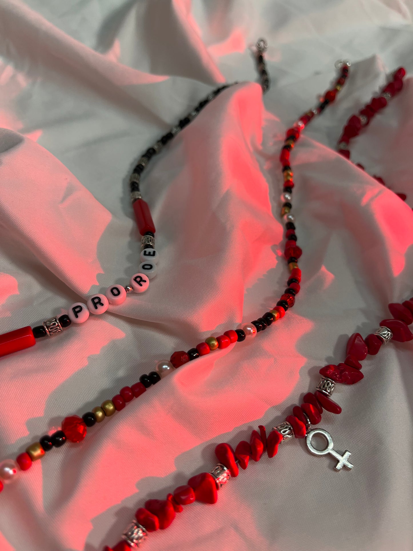Pro-Roe Statement Necklace